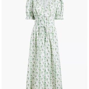 Hill House Sabrina in Green Vine Stripe (XS - EUC!) 🌿🤍💚